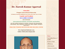 Tablet Screenshot of drskagarwal.net